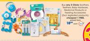 Clicks Soothers, Teethers, Baby Hardware, Medicinal Products Or Feeding Accessories-Each