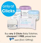 Clicks Baby Toiletries-Each