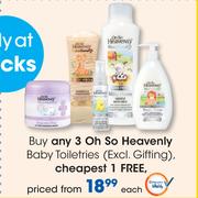 Oh So Heavenly Baby Toiletries-Each
