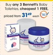 Bennett's Baby Toiletries-Each