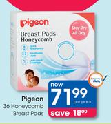 Pigeon Honeycomb Breast Pads-36 Per Pack