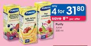 Purity Juice-4x200ml 