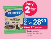 Purity Mabele Baby's Soft Porridge-2x350g Per Offer
