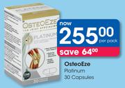 OsteoEze Platinum 30 Capsules-Per Pack
