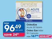 OsteoEze MSM 90 Tablets