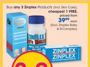 Zinplex Products (Incl. Skin Care)-Each