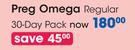 Preg Omega Regular 3-Day Pack