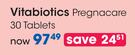 Vitabiotics Pregnacare 30 Tablets