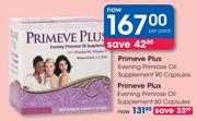 Primeve Plus Evening Primrose Oil Supplement 60 Capsules