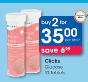 Clicks Glucose 10 Tablets-For 2