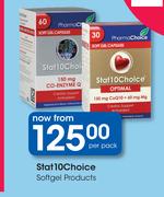 Stat 10 Choice Softgel Products-Per Pack