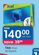 Tibb Xcel 60 Tablets-Per Pack