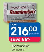 Stamino Gro 60 Tablets-Per Pack