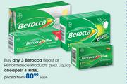 Berocca Boost Or Performance Products (Excl.Liquid)-Each