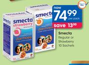 Smecta Regular Or Strawberry 10 Sachets-Per Pack