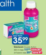 Gaviscon Double Action-300ml Each