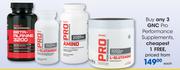 GNC Pro Performance Supplements-Each