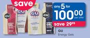 GU Energy Gels-For 5 Per Offer