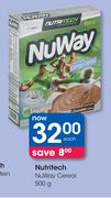Nutritech NuWay Cereal-500g Each
