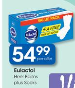 Eulactol Heel Balms Plus Socks-Per Offer