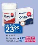 Compral-100 Tablets Per Pack