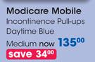 Modicare Mobile Incontinence Pull Ups Daytime Blue Medium-Per Pack