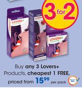 Lovers+ Products-Per Pack