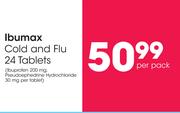 Ibumax Cold & Flu 24 Tablets-Per Pack
