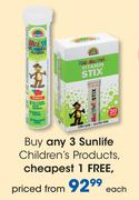 Sunlife Children's Products-Each