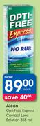 Alcon Opti Free Express Contact Lens Solution-355ml Each