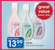 Clicks Nail Polish Remover-Each