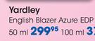Yardley English Blazer Azure EDP-50ml Each