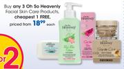 Oh So Heavenly Facial Skin Care Products-Each