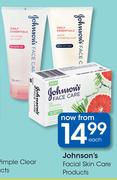 Johnson's Facial Skin Care Products-Each