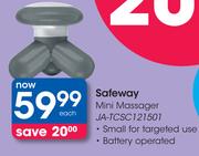 Safeway Mini Massager JA-TCSC121501-Each