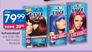 Schwarzkopf Live Color XXL Hair Colour Products-Each