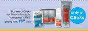 Clicks Hair Rescue Products-Each