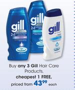  Gill Hair Care Products-Each