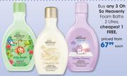 Oh So Heavenly Foam Baths-2Litres Each