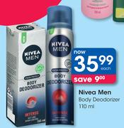 Nivea Men Body Deodorizer-Each