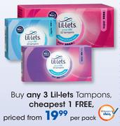 Lil-Lets Tampons-Per Pack
