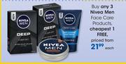 Nivea Men Face Care Products-Each