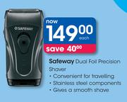 Safeway Dual Foil Precision Shaver-Each