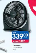 Safeway 30cm Floor Fan-Each