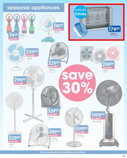 Clicks : You Pay Less (23 Oct - 6 Nov 2018), page 45
