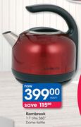 Kambrook 1.7Ltr 360 Degree Dome Kettle-Each