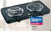 Safeway Double Spiral Hotplate-Each