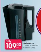 Mellerware 1.7Ltr Automatic Cordless Kettle