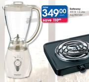 Safeway 400 Watt 1.5L Jug Blender-Each