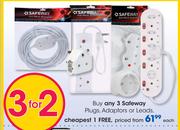 Safeway Plugs, Adaptors Or Leads-Each